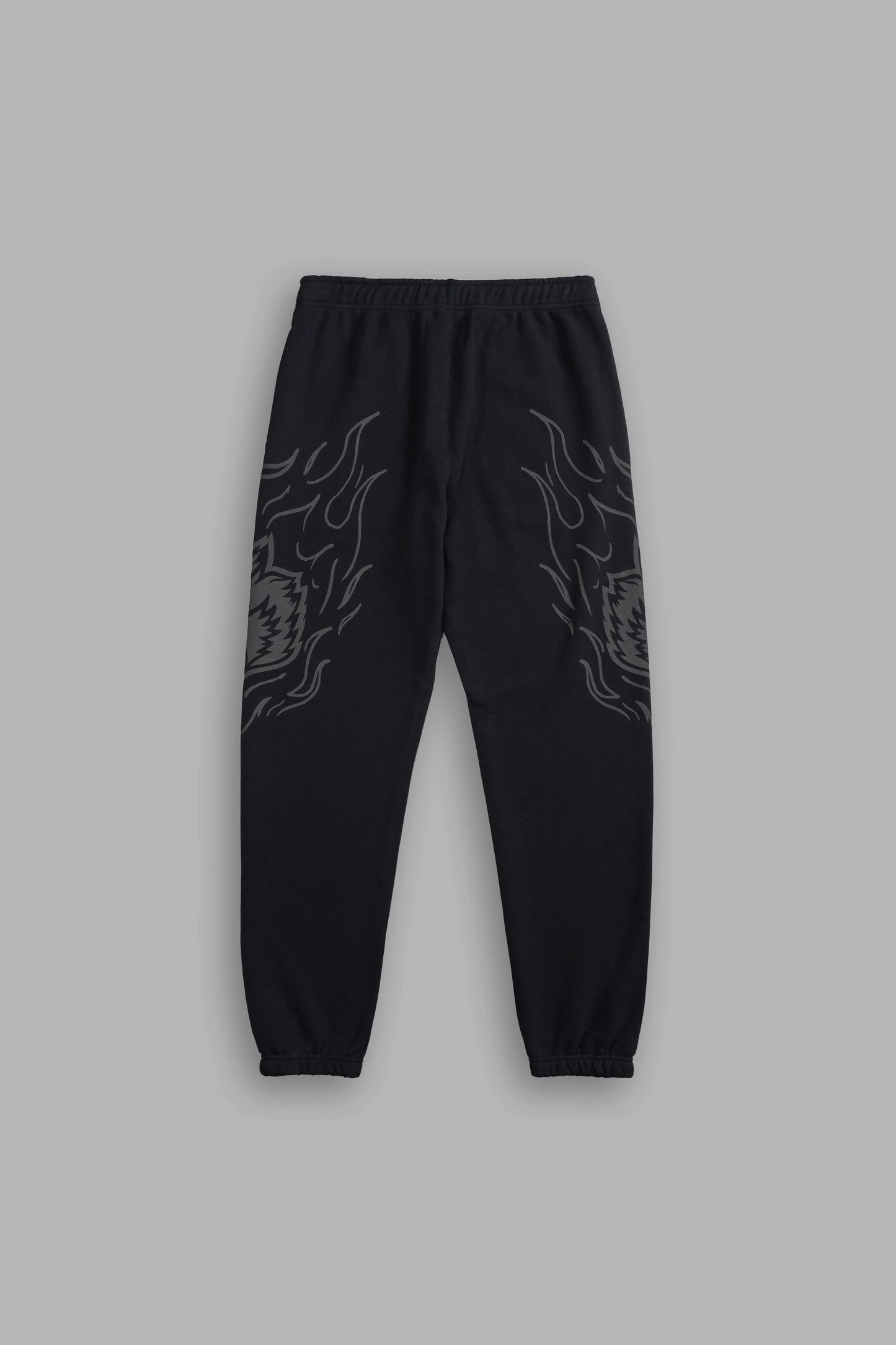 DS ONLYUS On Fire Post Lounge Sweats in Black