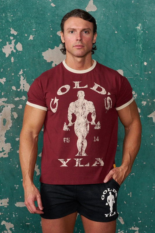 4009 - Golds gym Ringer Tees